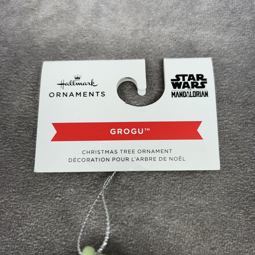 Hallmark Disney Star Wars The Mandalorian Grogu Ornament - Picture 3 of 6
